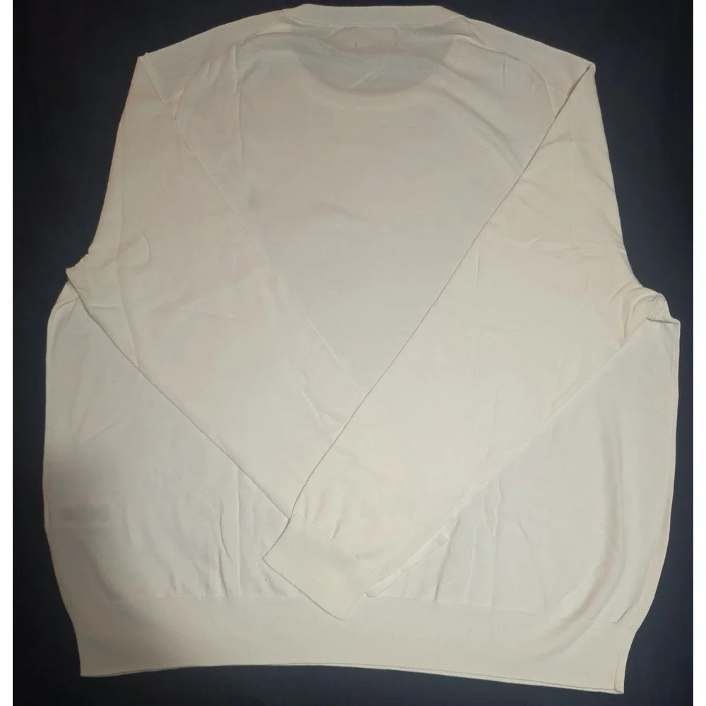 Polo Ralph Lauren White Terry Raglan Pullover Sweatshirt Men's Size 3XB NWT